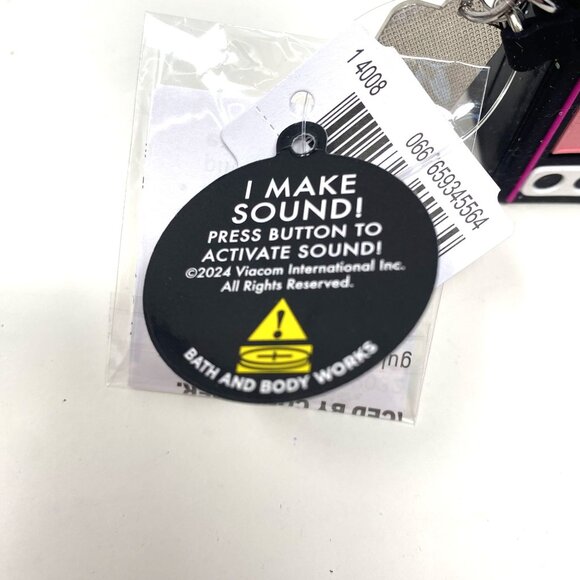 Bath & Body Works Emily In Paris Camera PocketBac Holder Sound Maker Pink Black - Picture 4 of 7